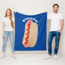 Search for funny blankets Hot dog