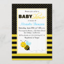 Search for bee baby boy shower invitations Yellow