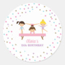 Search for gymnastics stickers Girl birthday