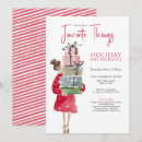Search for favorite things invitations Watercolor