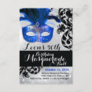 Search for silver black royal blue invitations Classy