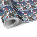 Search for boston terrier wrapping paper Snow