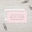 Search for eyelash business cards Esthetician