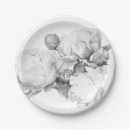 Search for black and white paper plates Roses