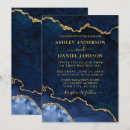Search for gemstone wedding invitations Geode