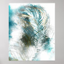 Search for art deco peacock posters Turquoise