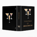 Search for cocktail recipe binders Elegant
