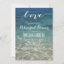 Search for beach rehearsal dinner invitations Sea