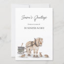 Search for equestrian christmas cards Rustic