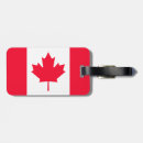 Search for canada flag luggage tags Canadian