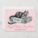 Search for funny cat valentines day cards Pink