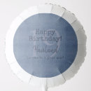 Search for denim balloons Blue