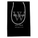Search for bridal party gift bags Best man