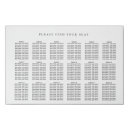 Search for 18 table wedding seating charts Elegant