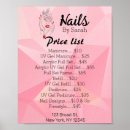 Search for hair salon price list posters Glitter