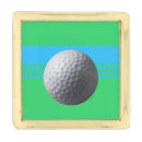 Search for golf lapel pins Gold