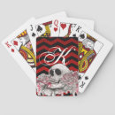 Search for skull playing cards Rose