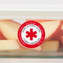 Search for allergy labels Warning