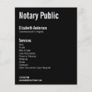 Search for notary flyers Business