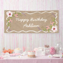 Search for floral birthday banners Modern