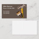 Search for paintbrush business cards Construction