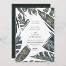 Search for diamond wedding invitations Green