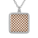 Search for black and white checkered jewelry Squares
