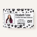 Search for veterinarian id name tags badges Hospital