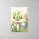 Search for alice in wonderland canvas prints Caterpillar