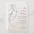 Search for purple and white graduation invitations Damask