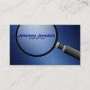 Search for inspector business cards Glass