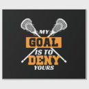 Search for lacrosse wrapping paper Player