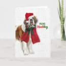 Search for st bernard christmas cards Pets