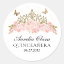 Search for rose gold envelope seals Mis quince anos