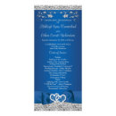 Search for royal blue and gold wedding programs Ceremony