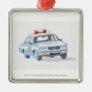 Search for police car ornaments Transportation