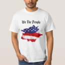 Search for american tshirts Red white and blue