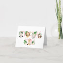 Search for jungle thank you cards Cute baby animals