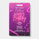 Search for badge invitations Pink