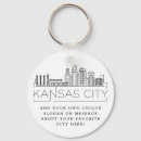 Search for city keychains silhouette