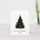 Search for black cat christmas cards Meowy