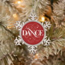 Search for ballroom dancing ornaments Ballerina