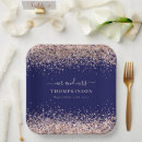 Search for rose gold paper plates Trendy