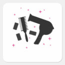 Search for hair salon logo stickers Hairstylist