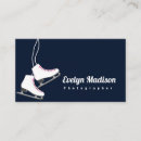 Search for figure skating business cards Winter