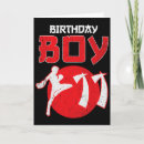 Search for martial arts birthday cards Fighting