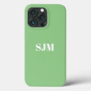 Search for sage green iphone cases Initials