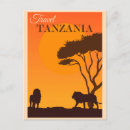 Search for tanzania postcards Lion