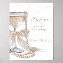 Search for thank you for coming signs Please take one
