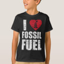 Search for fossil fuels tshirts Climate change